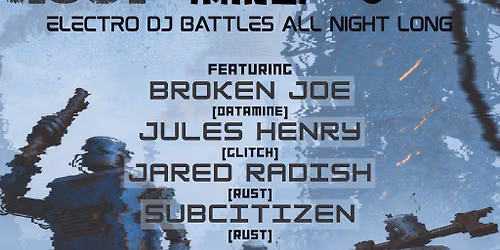 Rust vs Datamine vs Glitch [Free Entry]