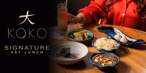 Signature Set Lunch