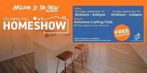 2026 Kelowna Fall HomeShow