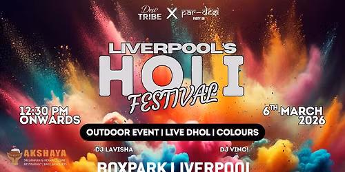 Liverpool Holi Festival
