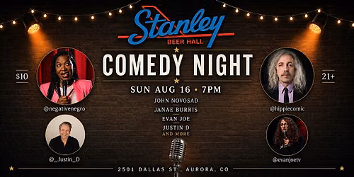 Stanley Beer Hall Comedy