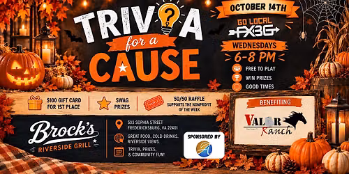 FREE Party Trivia Night to Support Valor Ranch