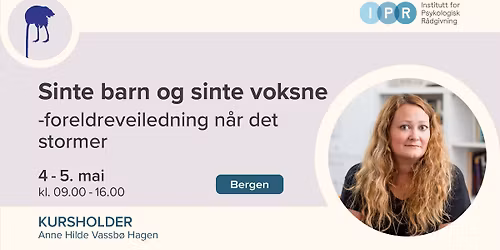 Sinte barn og sinte voksne - foreldreveiledning n\u00e5r det stormer