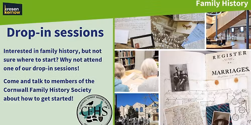 Drop-in Family History Session