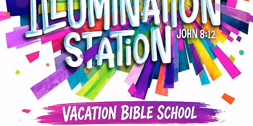 Illumination Station VBS! Shining a light on who JESUS really is! \ud83d\udfe1\ud83d\udfe2\ud83d\udd35\ud83d\udfe3\ud83c\udfa8\u2728