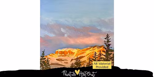 Light and Landscape Acrylic & Oil with Paint Ur Art Out at Canopy Studio