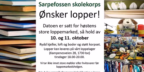 Loppemarked Skjeberghallen
