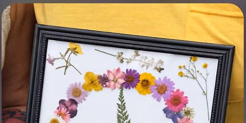 06\/20\/2026 Pressed Flower Art Workshop at Acacia Collective Rowlett - 11 a.m.!