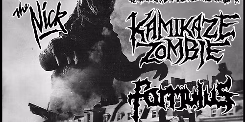 Gravehuffer, Kamikaze Zombie, Formulus, & Mechanyzed @ The Nick (Birmingham, AL)