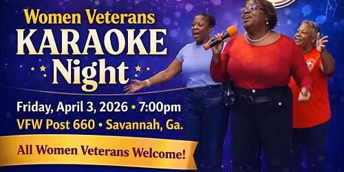 Women Veterans Karaoke Night