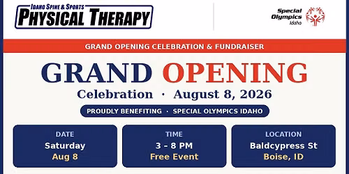 Grand Opening Celebration & Fundraiser Benefiting Special Olympics Idaho