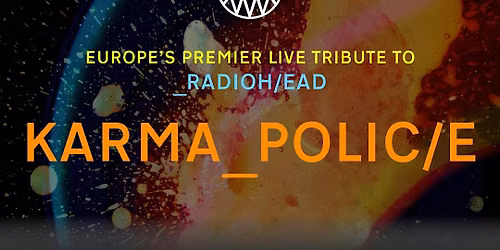 Karma Police - Radiohead Tribute live at Mandela Hall Belfast 9\/4\/27