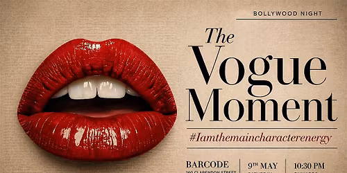 THE BOLLYWOOD VOGUE NIGHT ( AGE 22 TO 35)