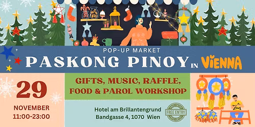 PASKONG PINOY in Wien - Pop-up Market