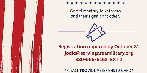 Serving Area Military Veterans Day Breakfast SATURDAY, November 15