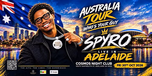 SPYRO Live \u2013 Adelaide