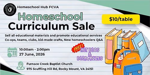 Homeschool Curriculum Sale