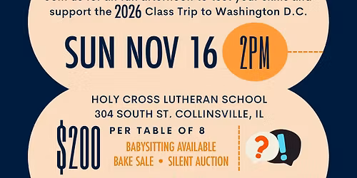 Trivia in the Afternoon - HC 8th Grade Fundraiser