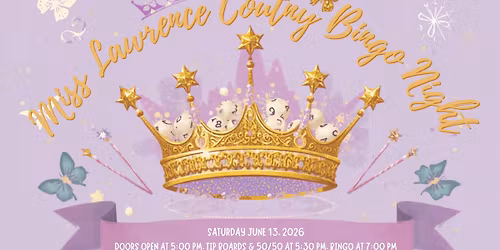 Miss Lawrence County Bingo