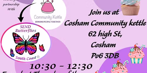 Carers & Cake with SEND Butterflies South Coast 