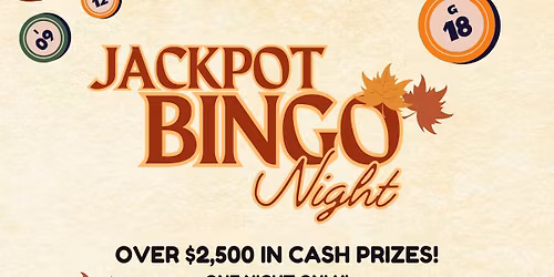 Jackpot Bingo Night