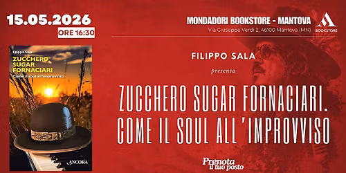 Filippo Sala presenta "Zucchero Fornaciari. Come il soul all\u2019improvviso"