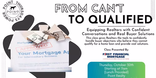 From Can't To Qualified - Realtor Class on Confident Conversations with Client Solutions