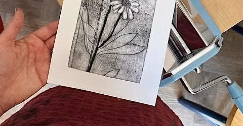 Intaglio printmaking using Recycled Materials.