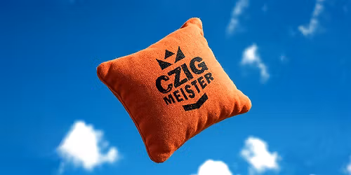 Cornhole Tournament at Czig Meister's 10th Anniversary Party