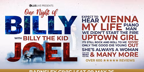 One Night Of Billy Joel - The Piano Man