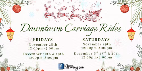 Downtown Carriage Rides