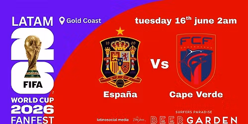 Espa\u00f1a Vs Cape Verde FIFA World Cup 2026 Fanfest