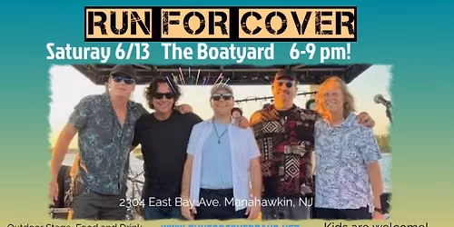 Run for Cover at The Boatyard!