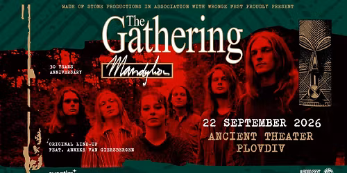 The Gathering (NL) - 30 years of Mandylion live at the Ancient Theater in Plovdiv