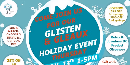 Glisten & Gleaux Holiday Event
