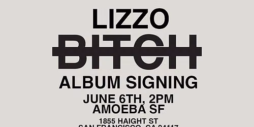 Lizzo - Vinyl Album Signing at Rough Trade