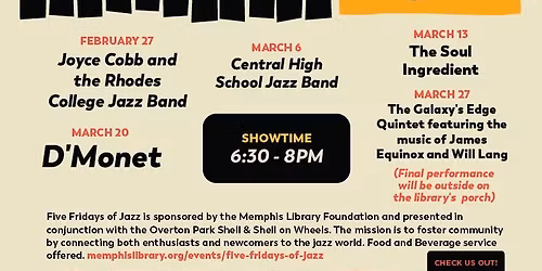 5 Fridays of Jazz