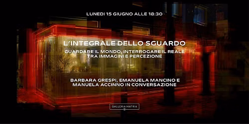L\u2019integrale dello sguardo. Interrogare il reale tra immagini e percezione