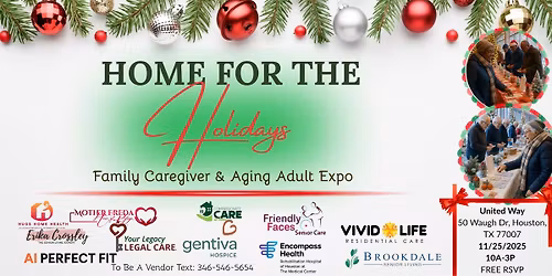 Home For The Holidays: Caregiver and Senior Resource Expo