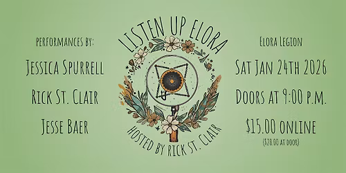 Listen Up Elora #1 - Jessica Spurrell, Rick St. Clair, Jesse Baer