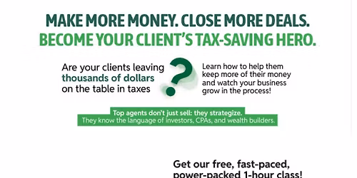 US Tax Advisor Group -- Make More Money. Close More Deals.