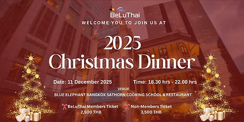 BeLuThai Christmas Dinner 2025