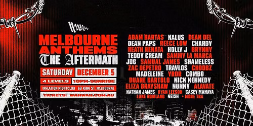 Melbourne Anthems Top 50 | The Aftermath