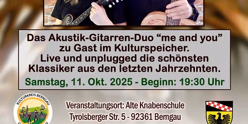 me and you im Kulturspeicher Berngau