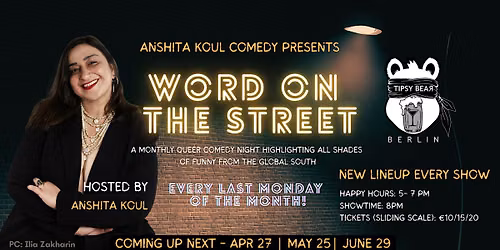 WORD ON THE STREET #30