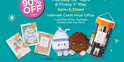 Hallmark Warehouse Sale