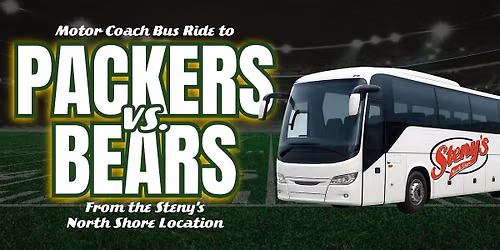 Steny's North Shore | Motor Coach Bus to Packers vs Bears