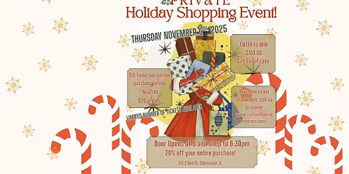 Private Holiday Shopping Event