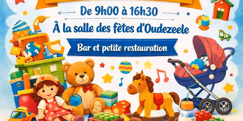 Brocante enfants, jouets, pu\u00e9riculture