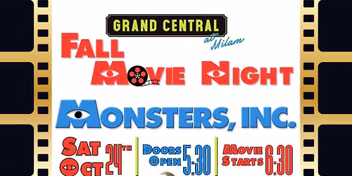 Halloween Movie Night on the Lawn - Featuring Monsters Inc.